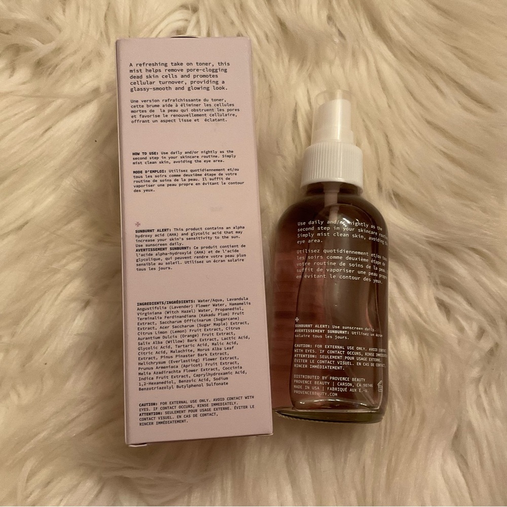 Provence Beauty Sugar Plum Exfoliating Facial Toner - New in Box - Picture 4 of 9